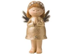 Budget 🧨 Engel Georgina "Klassik" - 5/13/8 cm in goldfarben ⭐