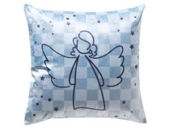 Beste Bewertungen von ✔️ Decore Zierkissen Silber Angel - 45x45 cm in blau 🥰