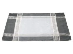 Rabatt ✔️ Decore Stoffserviette Damast - 45x45 cm in grau 💯