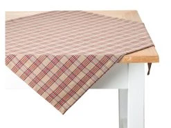 Aktion 🧨 Decore Tischdecke Tradition Karo - 85x85 cm in mehrfarbig ✔️