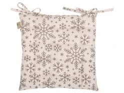 Beste Bewertungen von 👏 Decore Sitzkissen Nature Snowflake - 40/4/40 cm in grau 🎉