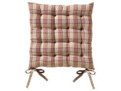 Blitzangebot ⌛ Decore Sitzkissen Tradition Karo - 40/4/40 cm in mehrfarbig ✨