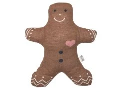 Bester Verkauf 🛒 David Fussenegger Zierkissen Silvretta Lebkuchenmann - 42x48 cm in braun ⌛