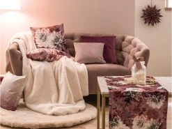 Schlussverkauf 👏 Decore Zierkissen Klassik Glow - 45x45 cm in rosa ✔️ -Weihnachtsdeki Verkaufe 6924629 0645457 3 24910631