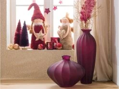 Bestpreis 😍 Vase bauchig "Klassik" - 28/23 cm in dunkelrot 👍 -Weihnachtsdeki Verkaufe 6925598 0645740 1 24865828