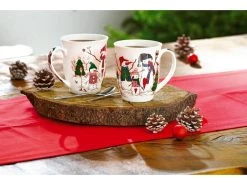 Blitzangebot ❤️ Casa Nova Kaffeebecher "Schneemann" in mehrfarbig 😉