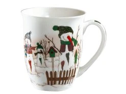 Budget 👍 Casa Nova Kaffeebecher "Schneemann II" in mehrfarbig ⌛