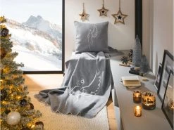 Bester Verkauf 💯 David Fussenegger Kissenhülle Engel - 60x60 cm in grau ✔️ -Weihnachtsdeki Verkaufe 6930097 0646830 1 25008401