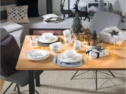 Blitzangebot ✔️ Casa Nova Speiseteller "Merry Xmas" in schwarz 🔔 -Weihnachtsdeki Verkaufe 6930893 0647459 1 24945480