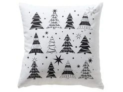 Bestpreis 💯 Decore Zierkissen Black & White - 45x45 cm in weiß ⭐