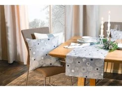 Großhandel ⭐ Decore Zierkissen Silber Dotts - 45x45 cm in grau 🥰 -Weihnachtsdeki Verkaufe 6934116 0648569 1 24910722