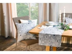 Großhandel ⭐ Decore Zierkissen Silber Dotts - 45x45 cm in grau 🥰 -Weihnachtsdeki Verkaufe 6934121 0648569 3 24910722