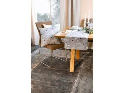 Rabatt ✨ Decore Tischläufer Silber Dotts - 40x150 cm in grau ❤️ -Weihnachtsdeki Verkaufe 6934134 0648581 7 24910748 1