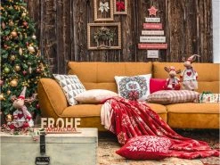 Schlussverkauf ✔️ Le Chateau Zierkissen Tradition Baum - 45x45 cm in beige 🛒 -Weihnachtsdeki Verkaufe 6934209 0648651 3 24910574