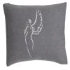 Bester Verkauf 💯 David Fussenegger Kissenhülle Engel - 60x60 cm in grau ✔️